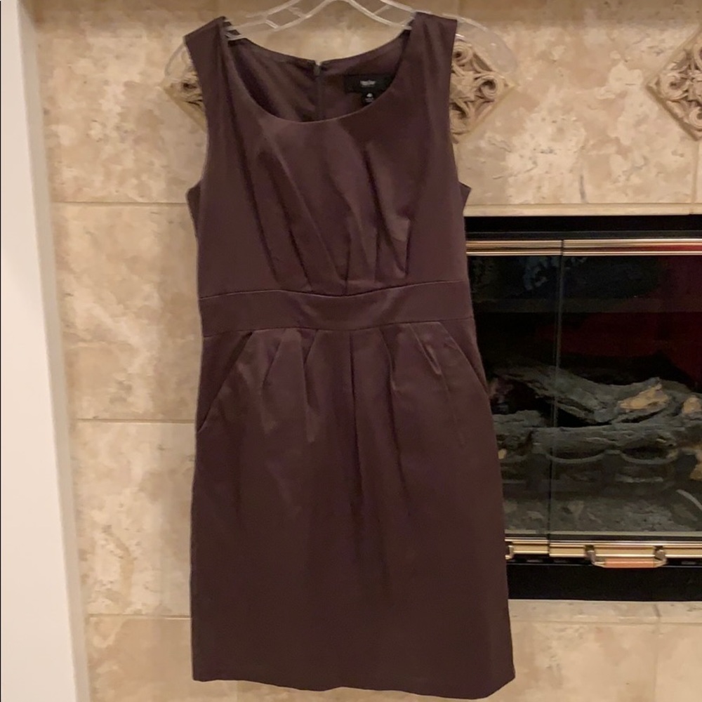 Dark Olive dress with pockets
